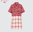 新品★UNIQLO ×MARUNI★オープンカラープリーツワンピース★М