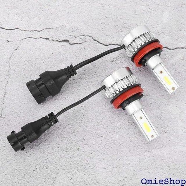 Akozon Ԃ̃wbhCgd 2  H8/H9 h LED tHOCgv 110W 6000K 537  /oCN