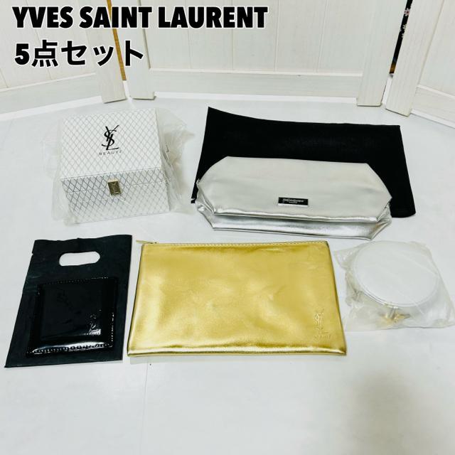 Yves Saint Laurent　ハンカチ　ポーチ　鏡　ティッシュケース Amazon.co.jp: (イヴ サンローラン) Yves saint Laurent YSL