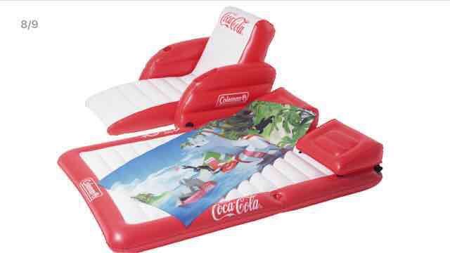 非売品! コカ・コーラ マイクーマチェア&ベッド コカコーラ マイクーマ サマーベッド&チェア | レジャー