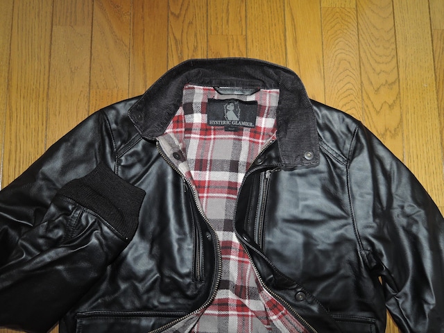  HYSTERIC GLAMOUR qXebNO}[ U[ R[eBO WPbg S  n`FbN v  uh 