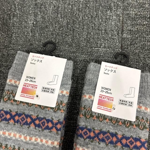  Vi UNIQLO jN q[gebN \bNX 2 23-25cm  uh 