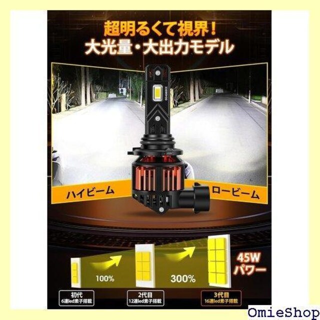 nCp[ 45W Briteye HB4 LED w OdM DC9-16Vԗp tȒP 2Zbg 457  /oCN