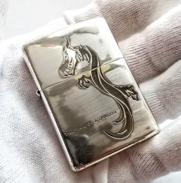 ZIPPO@Wb|C^[@THE TAIL OF DRAGON@@󗴁@DRAGON̐K 
