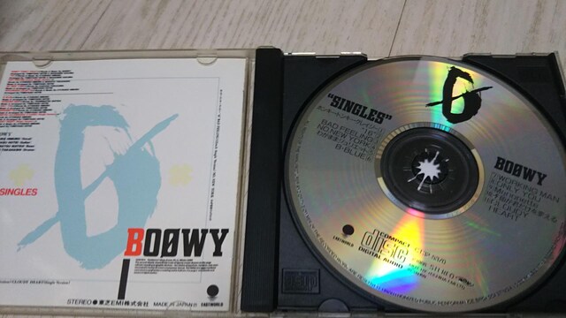 BOOWY@SINGLES  ^gObY 