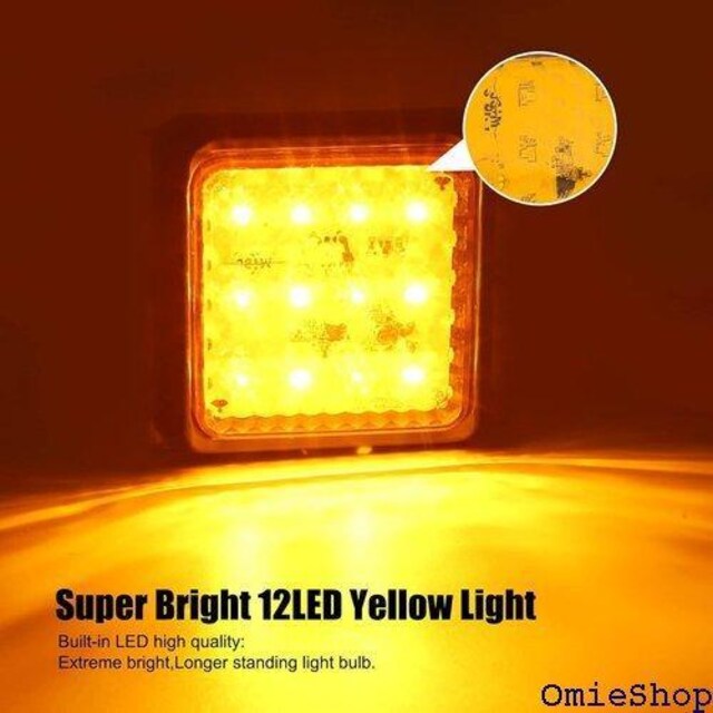 X-STYLE e[v LED 12V 24V Cg d JX^ MCg 2Zbg Ao[ 570  /oCN