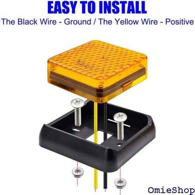 X-STYLE e[v LED 12V 24V Cg d JX^ MCg 2Zbg Ao[ 570  /oCN