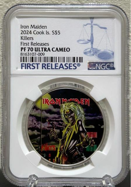 yNGC PF70 UC ToppopōӒ 1981̂݁zNbN 2024 5$ ACAECf Killers  zr[ 