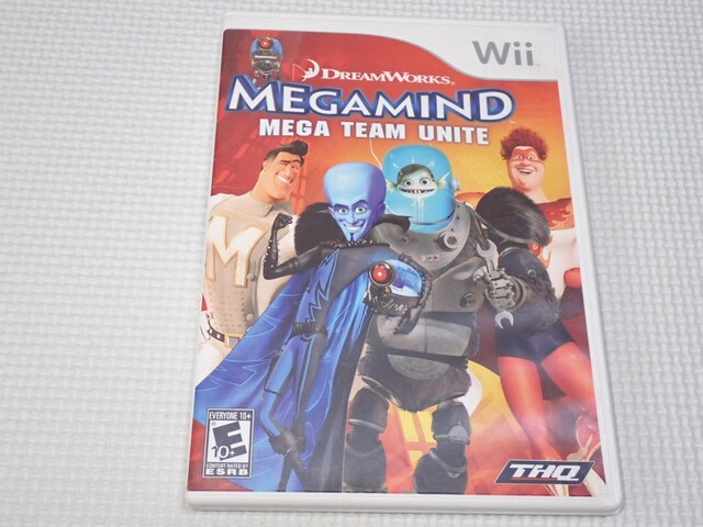 WiiMEGAMAIND MEGA TEAM UNITE CO kĔŁtE\tgt   Q[{/\tg 
