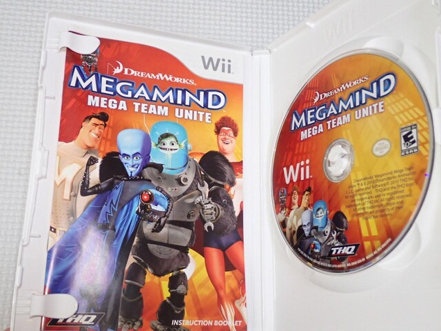 WiiMEGAMAIND MEGA TEAM UNITE CO kĔŁtE\tgt  Q[{/\tg 