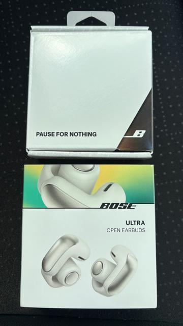 BOSE CXCz ULTRA OPEN WHITE SMOKE  Ɠd/AV 