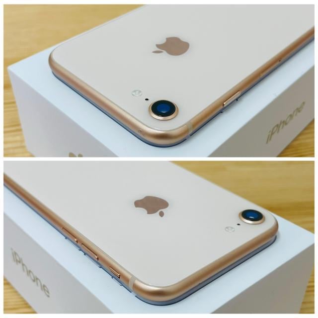 B 100% iPhone 8 64 GB SIMt[ S[h {  Ɠd/AV 