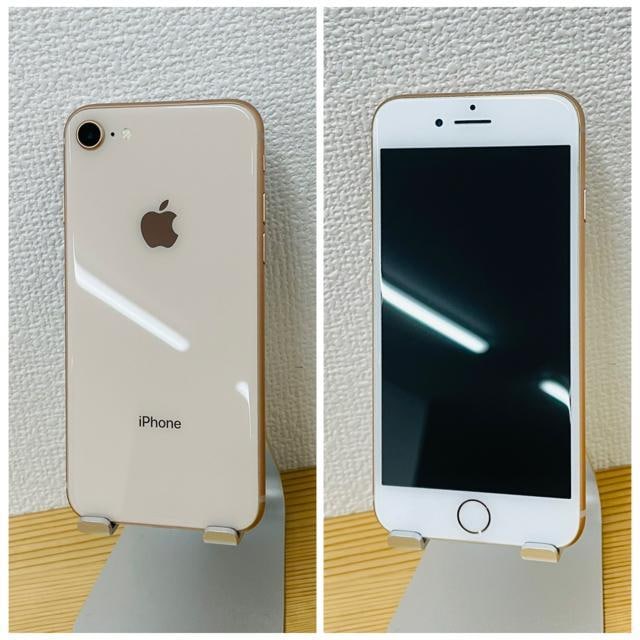 B 100% iPhone 8 64 GB SIMt[ S[h {  Ɠd/AV 