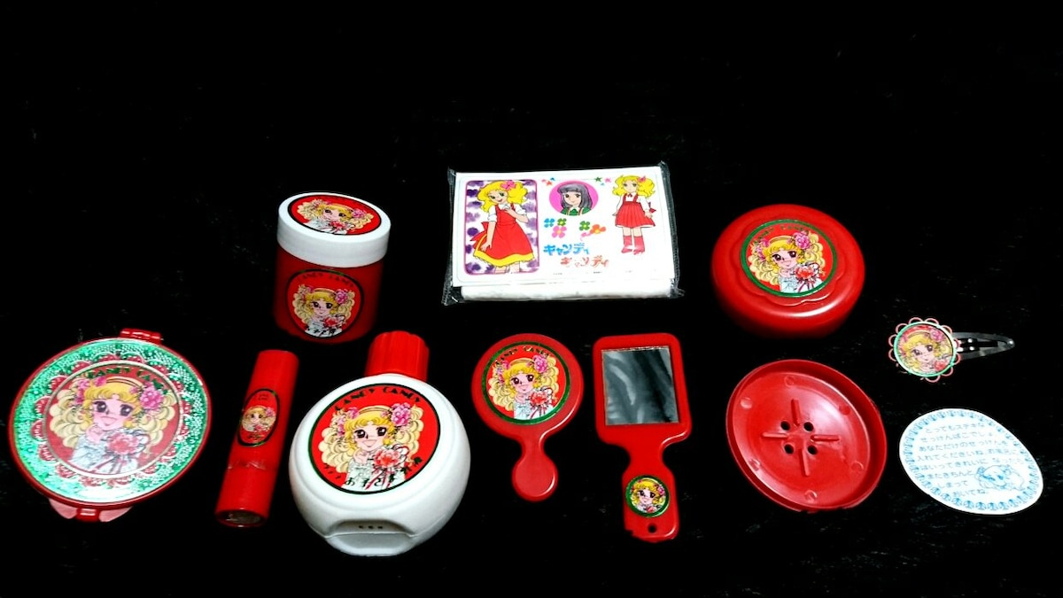 キャンディキャンディ　ウテナお子さま化粧品セット 当時物 ウテナ 化粧品セット 完品 ウテナ お子さま 化粧品セット □ キャンディキャンディ