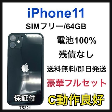 C 100% iPhone 11 64 GB SIMt[ ubN {