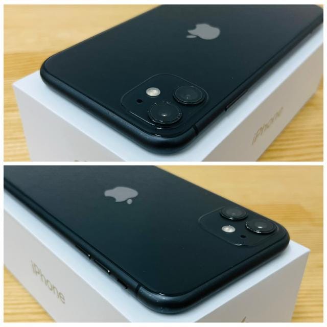 C 100% iPhone 11 64 GB SIMt[ ubN {  Ɠd/AV 