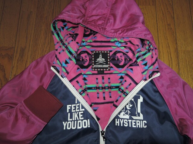 HYSTERIC GLAMOUR qXebNO}[ nt[X iC p[J[ WPbg M  K[  uh 