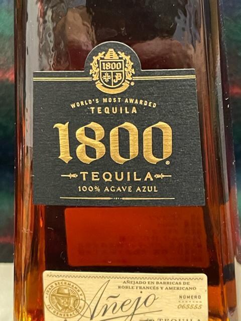 J v~AeL[ TEQUILA RESERVA 1800 Anejo NG{ [@1800 Alz 750ml  O/hN 