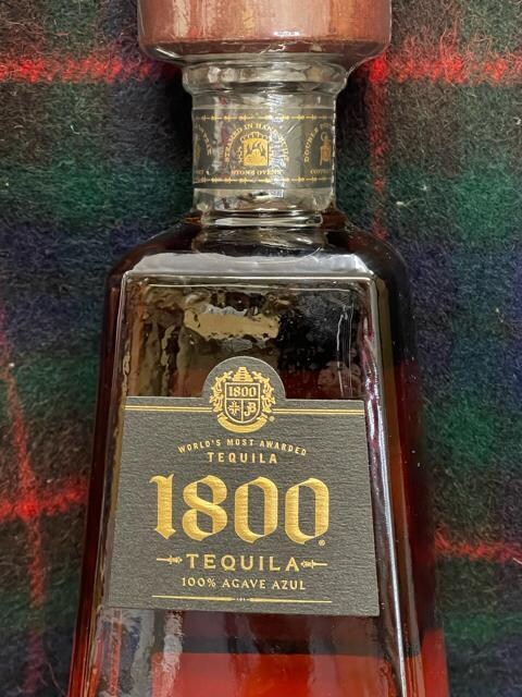 J v~AeL[ TEQUILA RESERVA 1800 Anejo NG{ [@1800 Alz 750ml  O/hN 