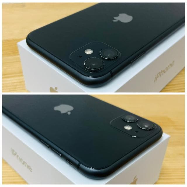 B 100% iPhone 11 128 GB SIMt[ ubN {  Ɠd/AV 