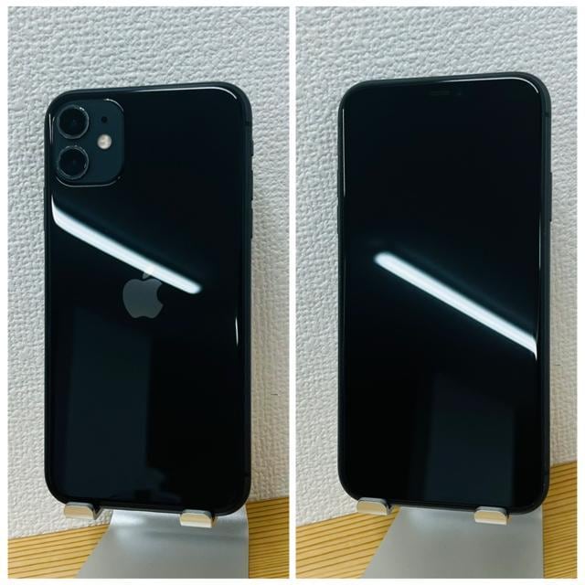 B 100% iPhone 11 128 GB SIMt[ ubN {  Ɠd/AV 