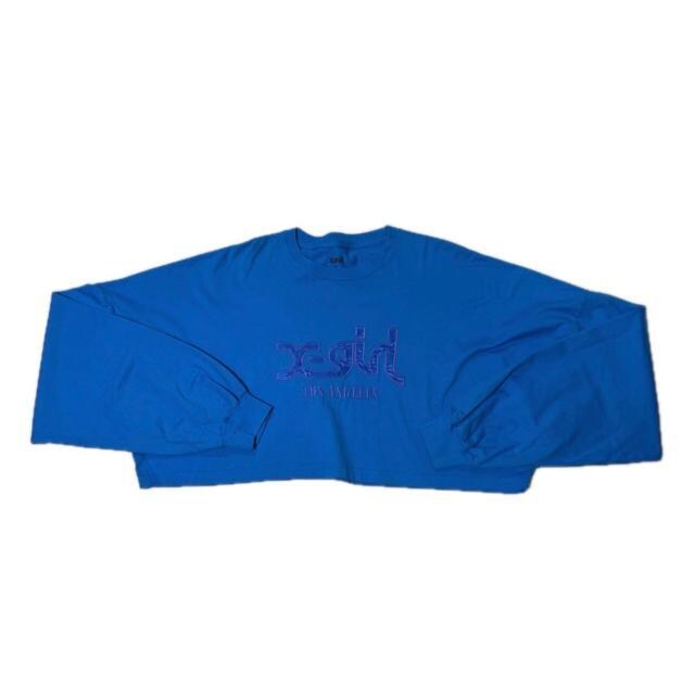 i X-girl SATIN PATCH L/S WIDE TEE MTCY  uh 