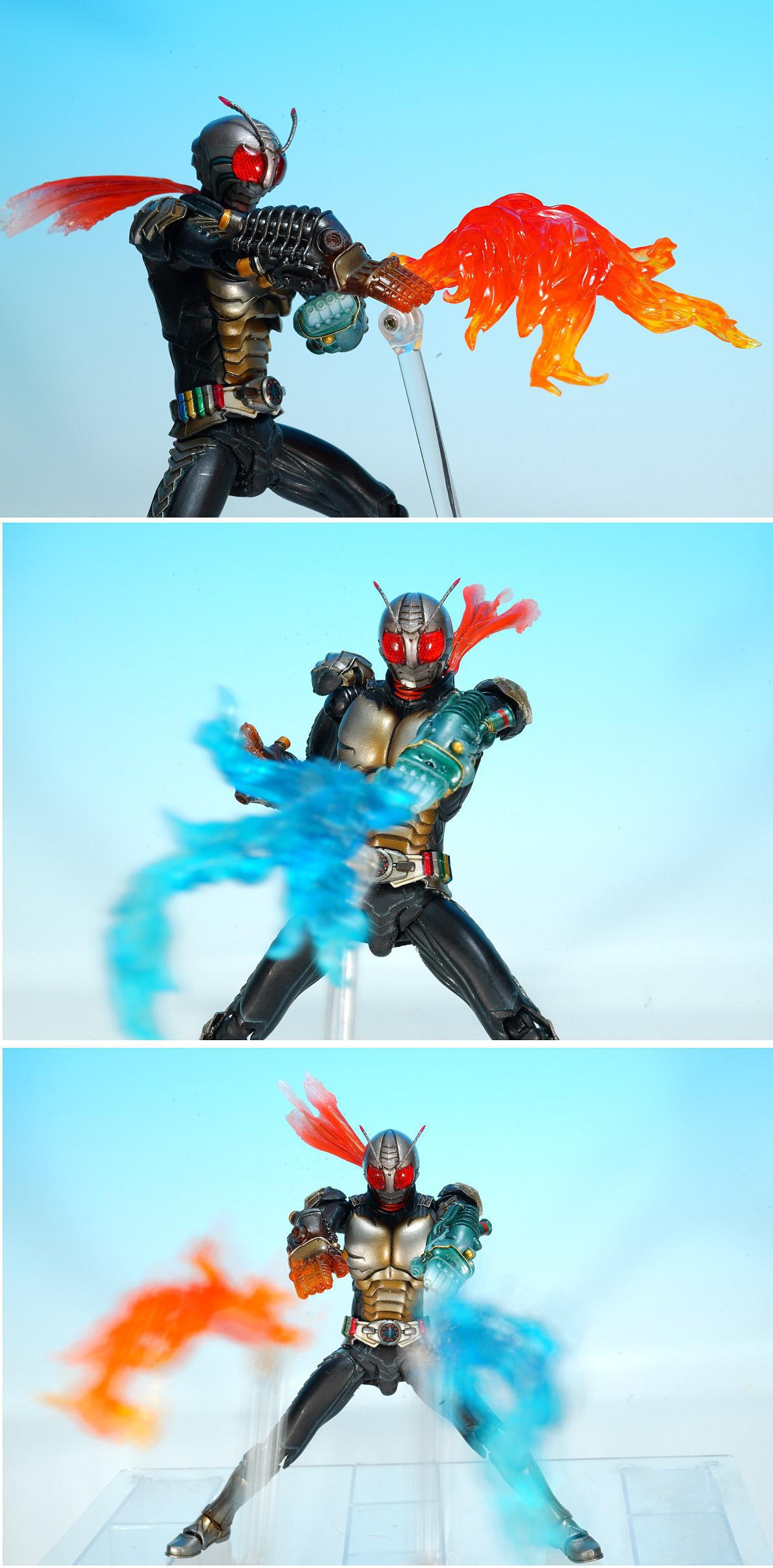 改造品 S.I.C 仮面ライダースーパー1 箱なし:フィギュア