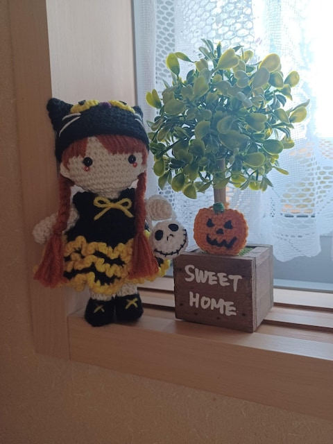 Hand made@@LƏ̎qHALLOWEEN*݂*L[z_[OK