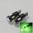 T10 LED ウェッジ球 ポジション球 12V/24V 2個(グリーンレモン)