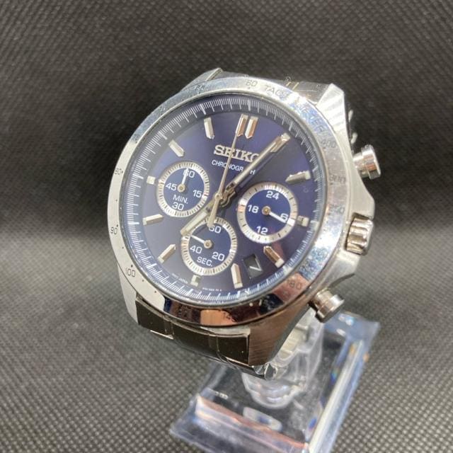  SEIKO ZCR[ CHRONOGRAPH rv 8T63-00D0   uh 