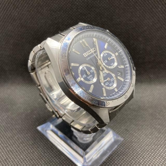  SEIKO ZCR[ CHRONOGRAPH rv 8T63-00D0  uh 