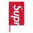 Supreme Moleskine Pocket Notebook RED