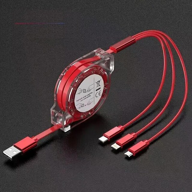590~MFI 3-in-1 USB[dP[u   USBfoCXɑΉ郆jo[T|[^u[d bh 