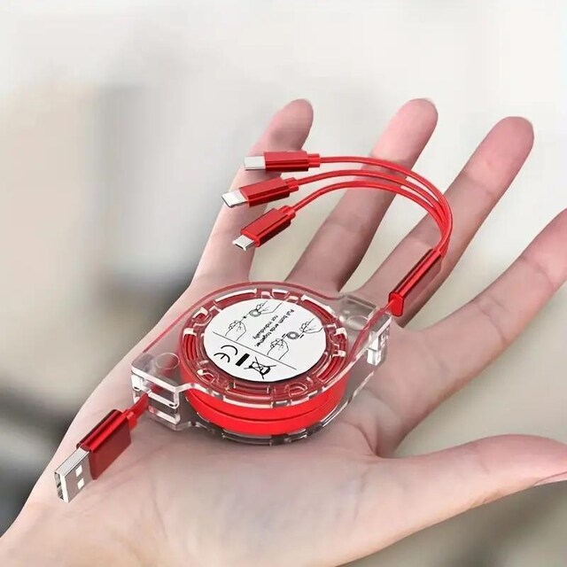 590~MFI 3-in-1 USB[dP[u   USBfoCXɑΉ郆jo[T|[^u[d bh