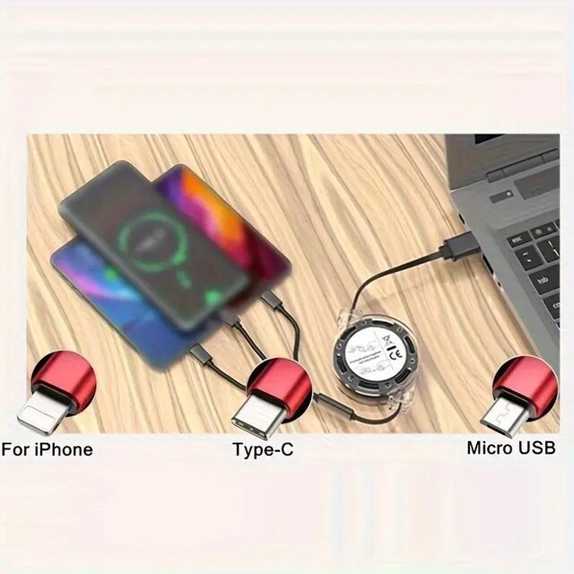 590~MFI 3-in-1 USB[dP[u   USBfoCXɑΉ郆jo[T|[^u[d bh