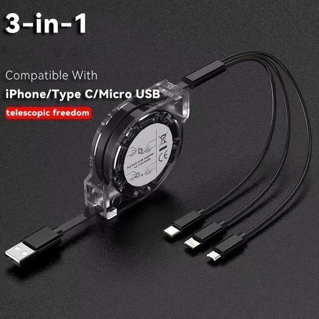 590~MFI 3-in-1 USB[dP[u   USBfoCXɑΉ郆jo[T|[^u[d bh