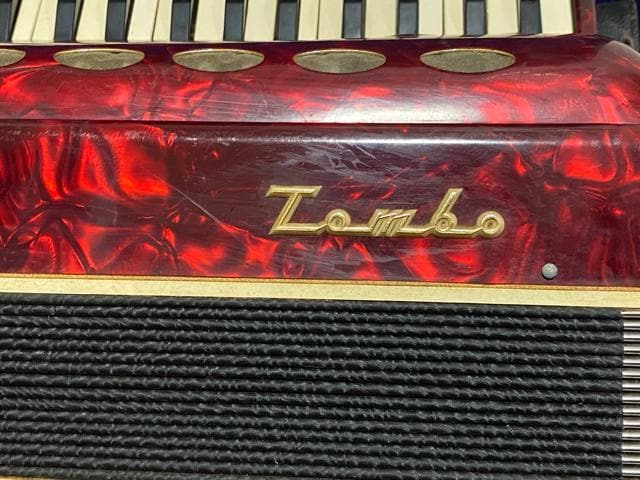 Tombo アコーディオン 専用ケース付き 動作品 良品 1905-02-1