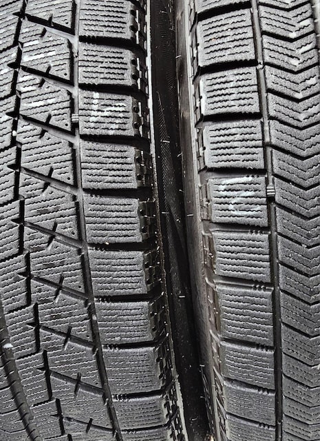 uaXg ECOFORME 14in 5.5J+38 PCD100 BRIDGESTONE BLIZZAK VRX@4{Zb  /oCN