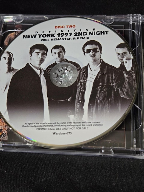 OASIS  NEW YORK 1997 2CD  CD/DVD/rfI 