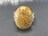 菊花石コーラル化石指輪リングAAA天然石一点物18号U0597RYa