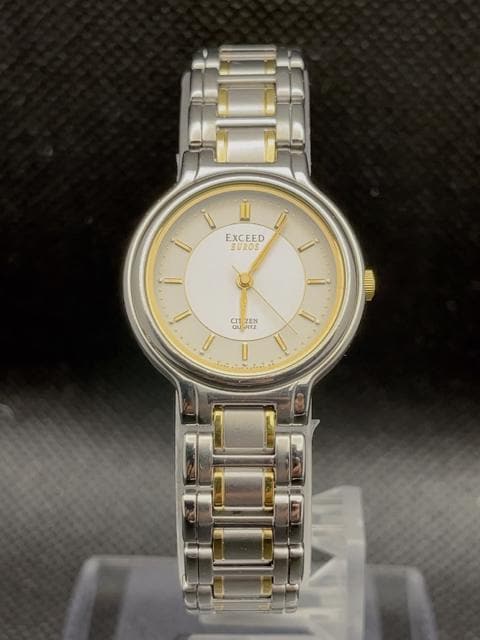 シチズン☆エクシード☆レディース☆GN-7-S☆時計　稼働品 T451 ☆美品CITIZEN EXCEED GN-7-S 腕時計 シチズン エクシード