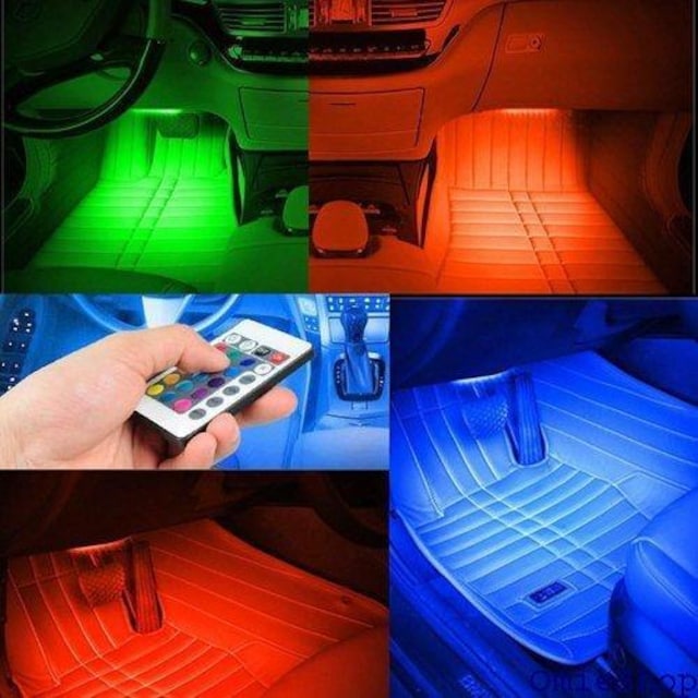 zmart RGB tACg LED9x4{ asses 2-way Remote Control V 128  /oCN