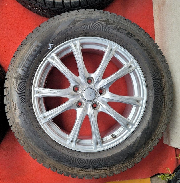 5ZIGEN [KX 17in 7J +45 PCD114.3~p4{Zbg PIRELLI ICE ASIMMETRICO  /oCN