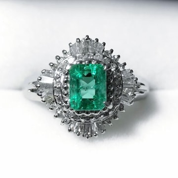 _Ch~Gh O Pt900 0.80ct 0.45ct 5.6g