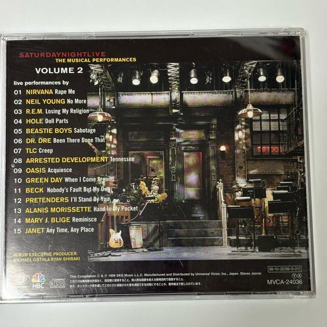 SNL25 - Saturday Night Live, The Musical Performances | Volume 2  CD/DVD/rfI 