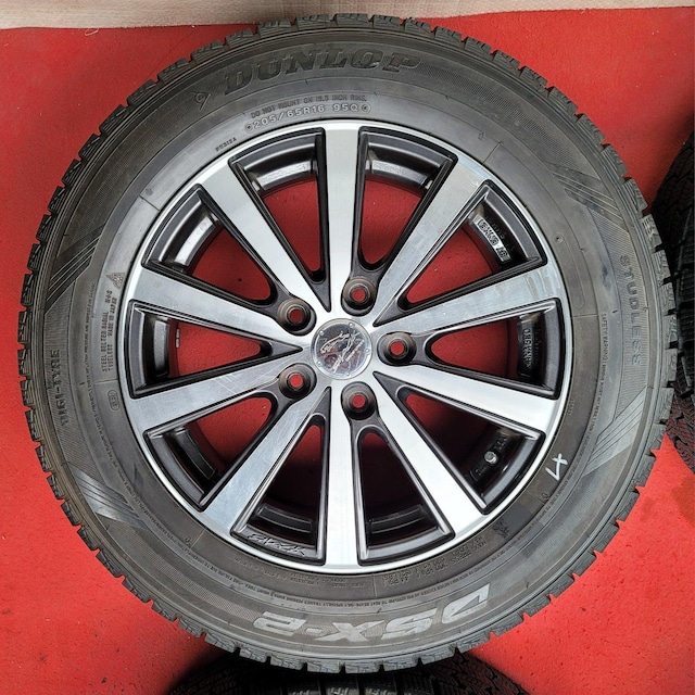 SMACK ( X}bN )VI-R 16in 6.5J +53 PCD114.3 X^bhXDUNLOP DSX-2@  /oCN