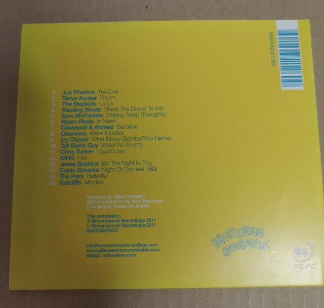 Brownswood Bubblers Seven Compiled V.A.  CD/DVD/rfI 