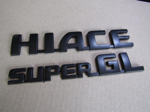  TOYOTA nCG[X HIACESUPER GL MAD BLACK ABS Gu 2SET ViJiI  /oCN