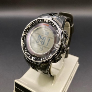 CASIO JVI PRO TREK ^t\[[ rv PRW-3000