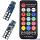 Futwod |WVv T10 LED RGB `J[ 13Fؑ Xg{ 3535SMD 12A 171